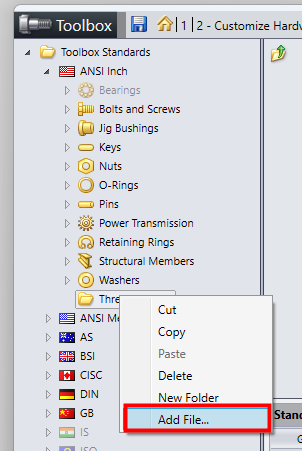 How to Add Custom Parts to SOLIDWORKS Toolbox