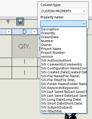How to Create and Customize a Bill of Materials (BOM) in a SOLIDWORKS ...